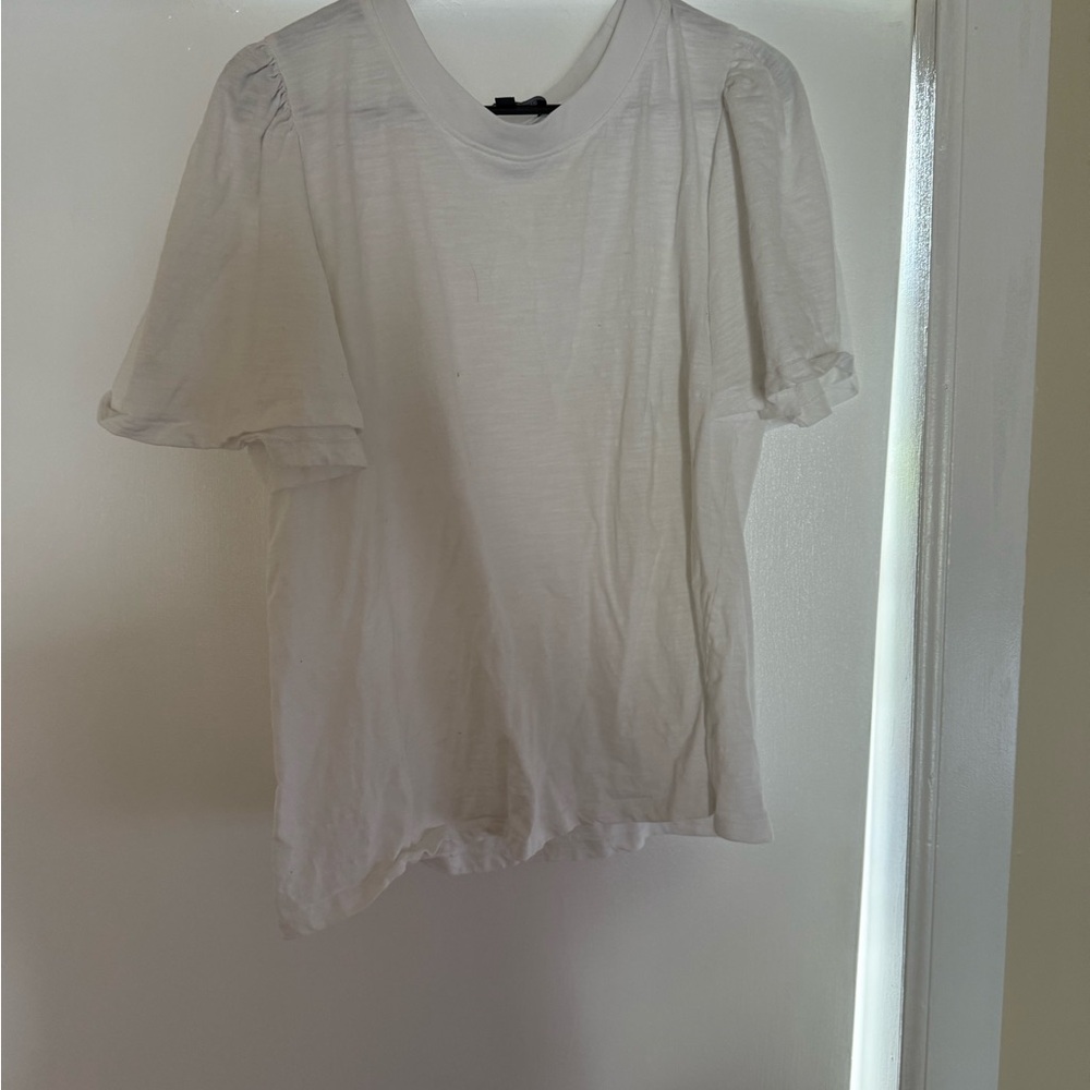 Tuckernuck Pomander Place White Puff Sleeve T-Shirt